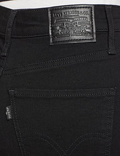 Levi's Mile High Super Skinny Vaqueros, Black Galaxy, 26W / 30L para Mujer