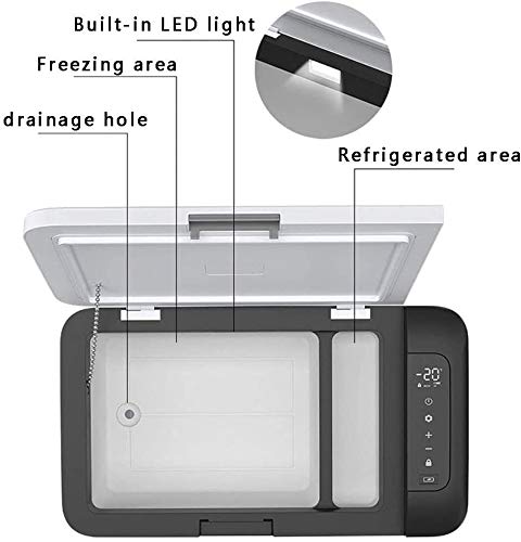 Lfsp Mini refrigerador SMA L L portá Le compresor del refrigerador, refrigerador del Coche, Dos Patrones coo Ling, COO rápida Ling, 40 dB de Silencio, Coche 12~24 V, 110~220 V hogar, de 18 a 25 L