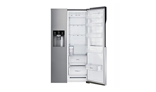 LG GSJ561PZUZ nevera puerta lado a lado Independiente Acero inoxidable 591 L A++ - Frigorífico side-by-side (Independiente, Acero inoxidable, Puerta americana, LED, Puerta a puerta, Vidrio)