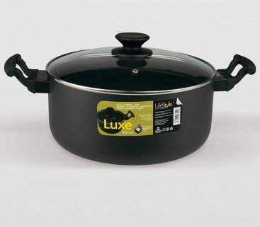 Lifestyle - Olla Aluminio con Tapa - 26 cm