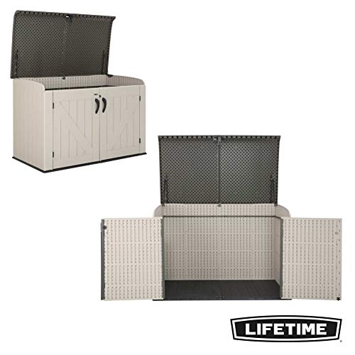 LIFETIME 60170 - Arcón para exterior ultrarresistente 190x106x131 cm UV100