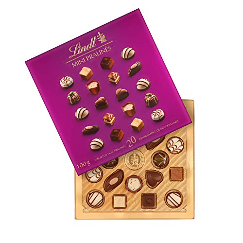 Lindt Mini Pralines – Caja de bombones surtidos, 100 g