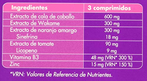 Lipograsil 15 Días Choque | Control de Peso | Metabolizador de Grasas | Tratamiento Intensivo | Enriquecido con Vitamina B3 y Zinc | Ingredientes Naturales | Efecto Antioxidante | 45 Comprimidos