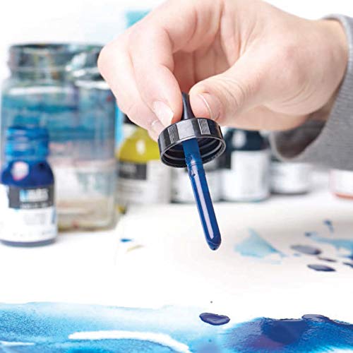 Liquitex Tinta Acrílica Ink Profesional Frasco 30 ml, Negro Carbón