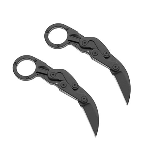 Lispeed Cuchillo plegable Cuchillo de bolsillo de alta calidad para exteriores con mecanismo especial, cuchillo de exterior | Cuchillo de una mano. El regalo perfecto para hombres