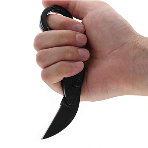 Lispeed Cuchillo plegable Cuchillo de bolsillo de alta calidad para exteriores con mecanismo especial, cuchillo de exterior | Cuchillo de una mano. El regalo perfecto para hombres