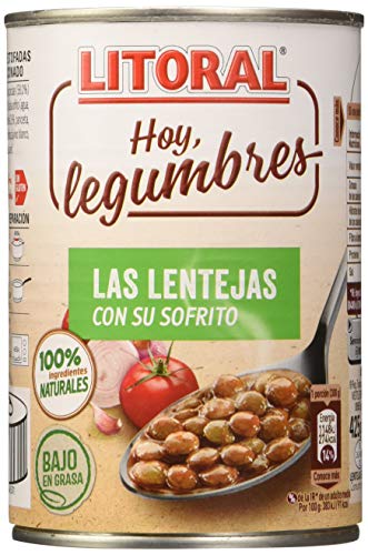 Litoral - Lentejas de la Abuela -Pack de 15 x 440 g