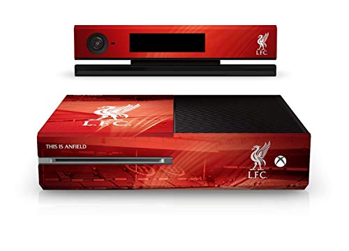 Liverpool FC Xbox 1 Una plataforma de mando y la consola de color rojo de la piel Anfield imagen Estadio escudo del club oficial de regalos