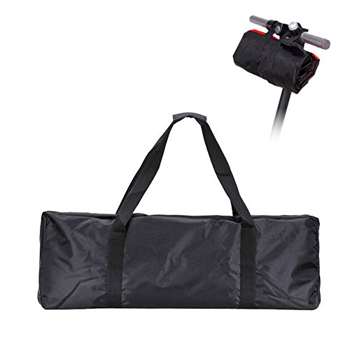 Lixada Portable Oxford Paño Scooter Bolsa Eléctrica Skateboard Bolsa de Transporte Compatible with Xiaomi Mijia M365 110 * 45 * 50 cm (Negro)