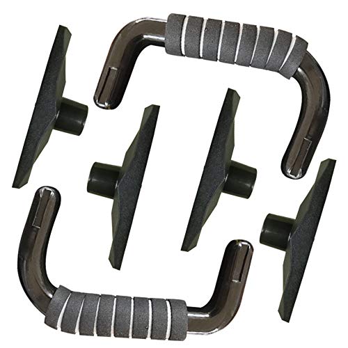 Lixada Rueda Abdominal Kit 4/5 en 1 con Push-UP Bar Cuerda para Saltar Esterilla de Rodilla para Fuerza Muscular Fitness Ejercicio en Casa