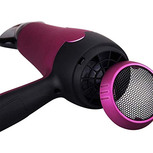 LMCLJJ Secador de pelo-2000W secador de Pelo Profesional, Negativo Ionic Blow Salón Secador de Pelo, Circuito de Peso Ligero de bajo Ruido secador de Pelo con difusor y concentrador