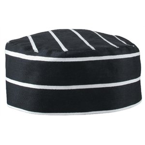 Los blancos gorro negro Carnicerías Stripe Tamaño: Un tamaño