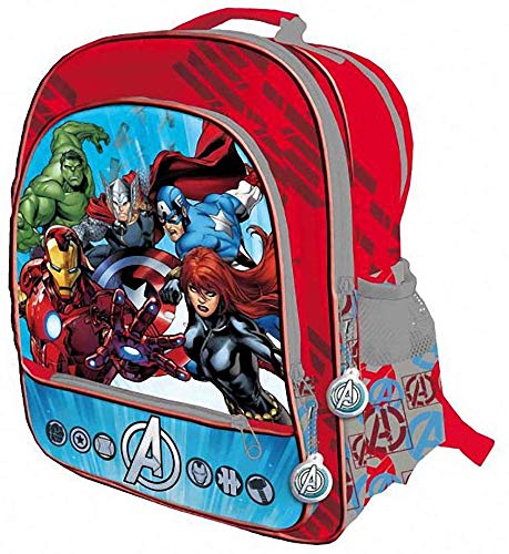 LOS VENGADORES MARVEL Mochila 41 cm con 4 cremalleras adaptable a carro trolley I am An Avenger!