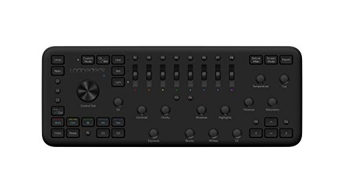 Loupedeck Plus Consola de edición de Fotos y Video para Adobe Lightroom Classic, Photoshop CC, Camera Raw, Premier Pro CC, After Effects, Audition, Final Cut Pro X y Skylum Aurora HDR