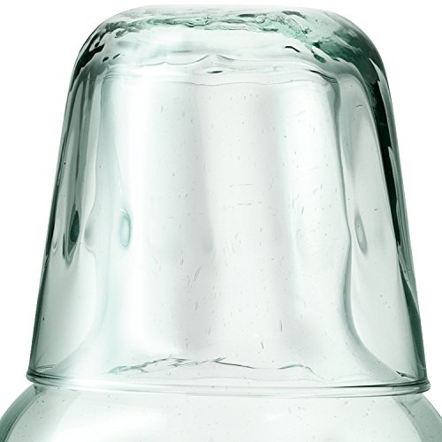 LSA International - Mia - Set Jarra con vaso 0.95L, Óptica de vidrio reciclado