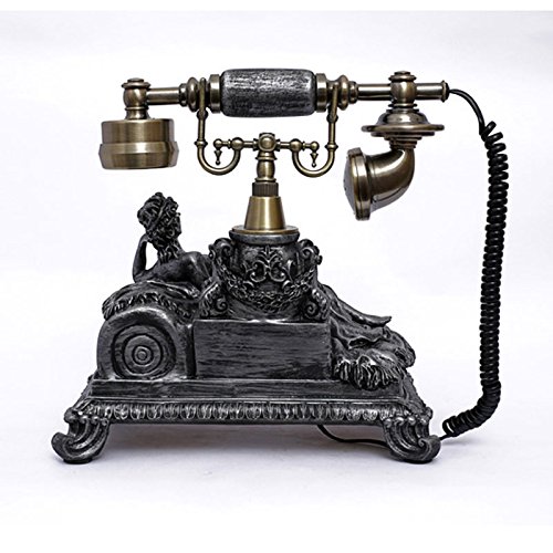 LSLS Teléfono Fijo En Casa Antigüedad De La Manera Creativa De Teléfono De Estilo Europeo Retro Teléfono Antiguo teléfono