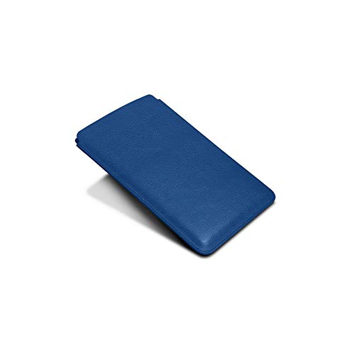 Lucrin - Funda Protectora Compatible con iPad Mini - Cielo Azul - Piel Grano