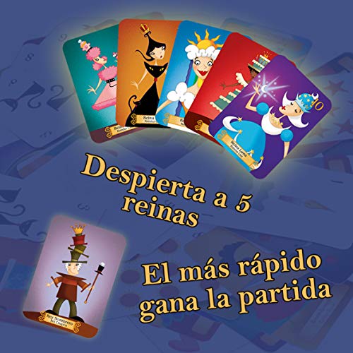 Lúdilo- Reinas durmientes, Juego de Cartas Educativo para niños, Multicolor (80363)