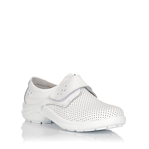 LUISETTI Berlin 0025 Zapato Sanitario Y HOSTELERIA Unisex-Adulto Blanco 42