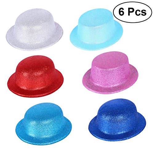 LUOEM Gorros de Fiesta Sombreros para Disfraces (Colores Variados)