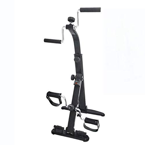 LXDDP Bicicleta Ejercicio Ejercitador Brazos y piernas - Ejercicio Brazos y piernas Máquina Venta Ambulante - Ejercitador Pedal portátil - Equipo Entrenamiento para Personas Mayores y Ancianos