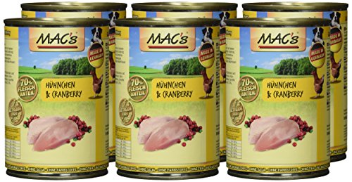 Mac Pollo 's & Cranberry, 6 Pack (6 x 400 g)