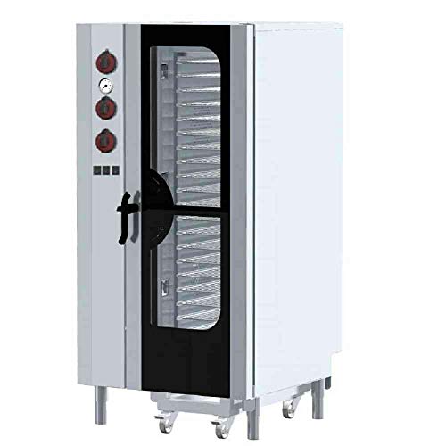 Macfrin 41212G Horno a Convección 20 GN11 a Gas Con Mandos Mecánicos