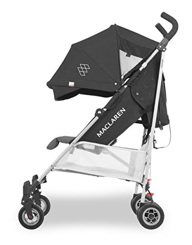 Maclaren Triumph Silla de paseo - ligera, de los 6 meses hasta los 25 kg, Asiento multiposición, suspensión en las 4 ruedas, Capota extensible con UPF 50+