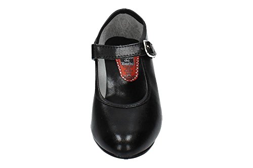 MADE IN SPAIN 15 Zapato DE SEVILLANAS NIÑA Zapatos TACÓN Negro 26