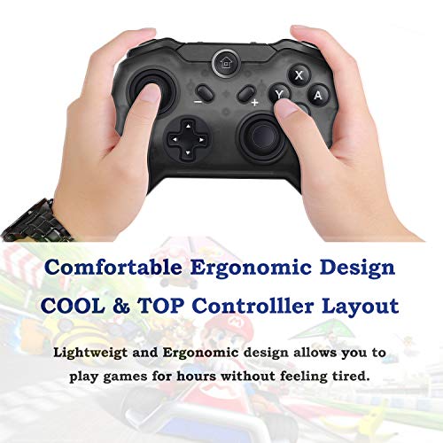 Maegoo Wireless Nintendo Switch Mandos, Nintendo Switch Controller Gamepad Joystick para Switch con Gyro Axis Dual Shock Vibration Gamepad Nintendo inalámbrico