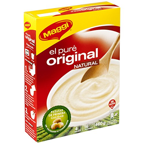 Maggi Puré de patatas Original Natural - 4 bolsas - 460 gr