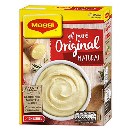 Maggi Puré de patatas Original Natural - 4 bolsas - 460 gr