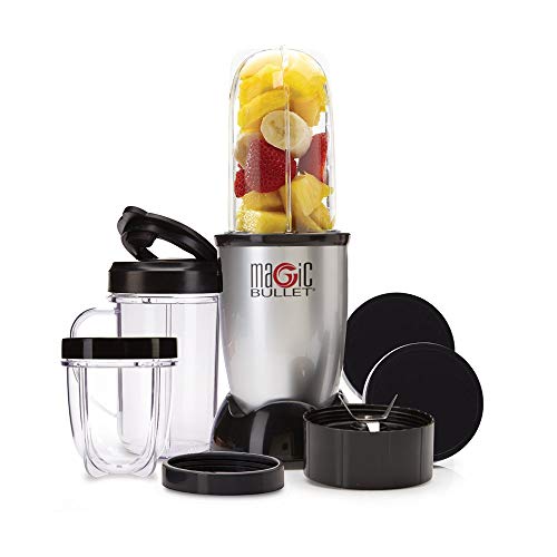 Magic Bullet ® - Mezclador estándar de alta velocidad - 44 MILLONES VENDIDOS! - Juego de 11 piezas - libro de cocina gratis