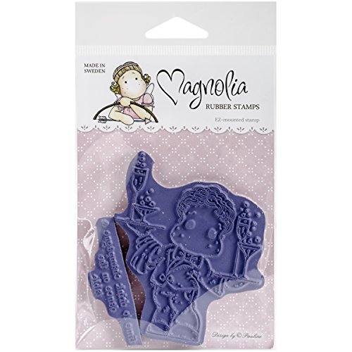 Magnolia Goma Lovely Duo de se aferran Sello de 6,5 Pulgadas x (Package-Time a Beber champán