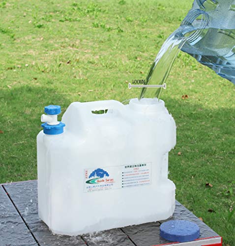 MAIDEHAO Cubo de Agua de Pesca portátil Tanque de Aire Libre excursiones portátil vagón Cisterna Cubo de plástico Cubos de Agua Mineral Pura Potable de Calidad alimentaria de los hogares (Size : 10L)