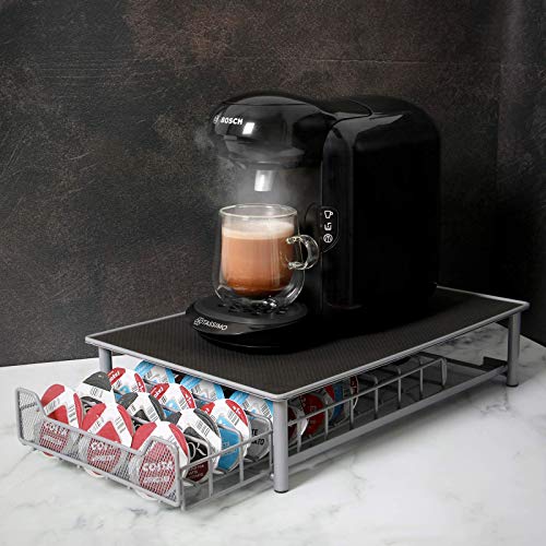 Maison & White Tassimo 60 Pod Holder | Cajón de cápsulas y soporte para máquina de café Gris