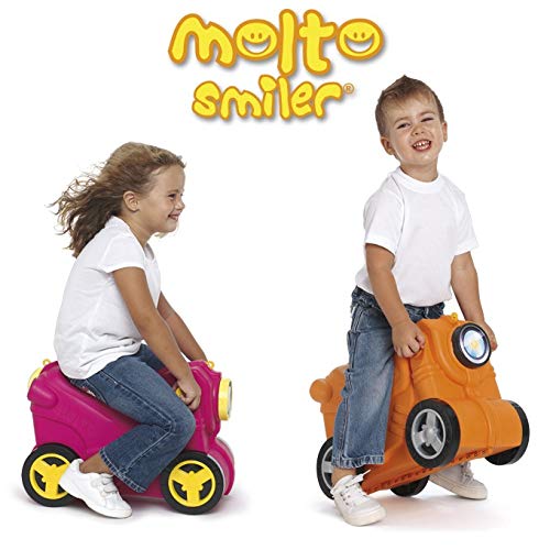 Maleta Infantil Molto Smiler Moto Maleta Azul