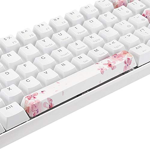 Man-hj Teclas del Teclado Cinco Lados Dyesub PBT Perfil temático tecla Clave Bar 6.25U Novedad Tapa de tecla ESC Espacio Enter Nombres de Teclas for el Teclado