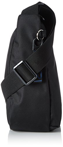 Mandarina Duck Md20 Minuteria/Dress Blue, Bolso bandolera para Mujer, Negro (Black), 10x21x28.5 cm (B x H x T)