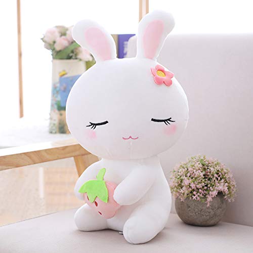 mangege Juguete de Felpa bizcocho Suave muñeca muñeca muñeca máquina Conejo muñeca niña durmiendo con Almohada 30cm A