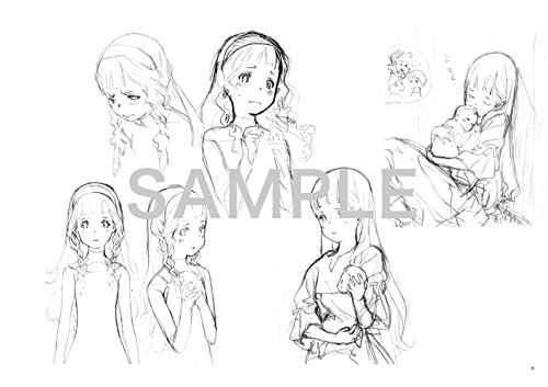 Maquia: When the Promised Flower Blooms Design and Rough Sketches Collection