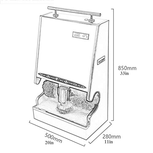MáQuina EléCtrica para Pulir Zapatos Limpiador AutomáTico De Zapatos para Hotel Comercial con Cepillo De Zapatos, InduccióN- 7 Colores, Kit De Limpieza De Zapatos