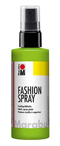 Marabu Reseda - Pintura Textil con pulverizador (100 ml), Color Verde reseda