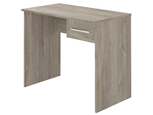 Marca Amazon - Movian Inari Modern - Escritorio con 1 cajón, 50 x 90 x 73 cm (Efecto Roble)