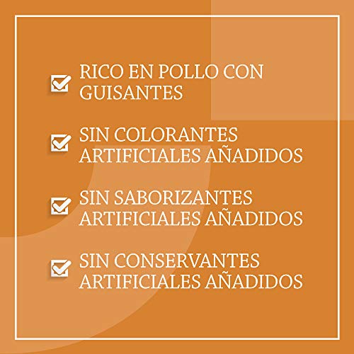 Marca Amazon - Solimo - Alimento seco completo para perro adulto rico en pollo con guisantes, 1 pack de 20 kg