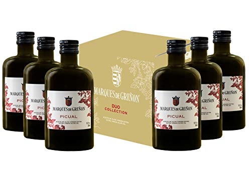 Marqués de Griñón Aceite De Oliva Virgen Extra Picual Pack de 6 botellas x 500 ml