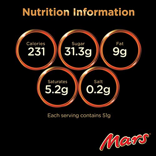 MARS 24 x 51 gr - Total 1124 gramos