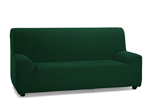 Martina Home Tunez - Funda elástica para sofá, Verde Botella, 3 Plazas (180-240 cm)