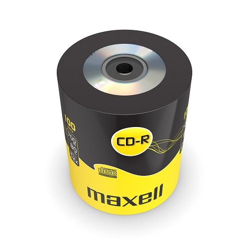 Maxell CD-R 80XL 52x 100 Pack 700 MB 100 Pieza(s) - CD-RW vírgenes (CD-R, 700 MB, 100 Pieza(s), 120 mm, 80 min, 52x)