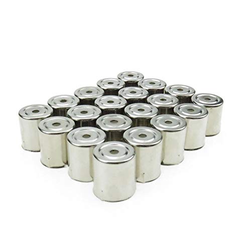 MAXIAOQIN MXQIN Piezas de reemplazo 20PCS / Lot Acero Inoxidable Agujero Redondo magnetrón Cubierta for el Horno de microondas